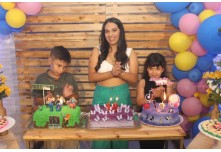 Niver 18 Anos Bárbara - 10 Anos Arthur - 8 Anos Gabrielly